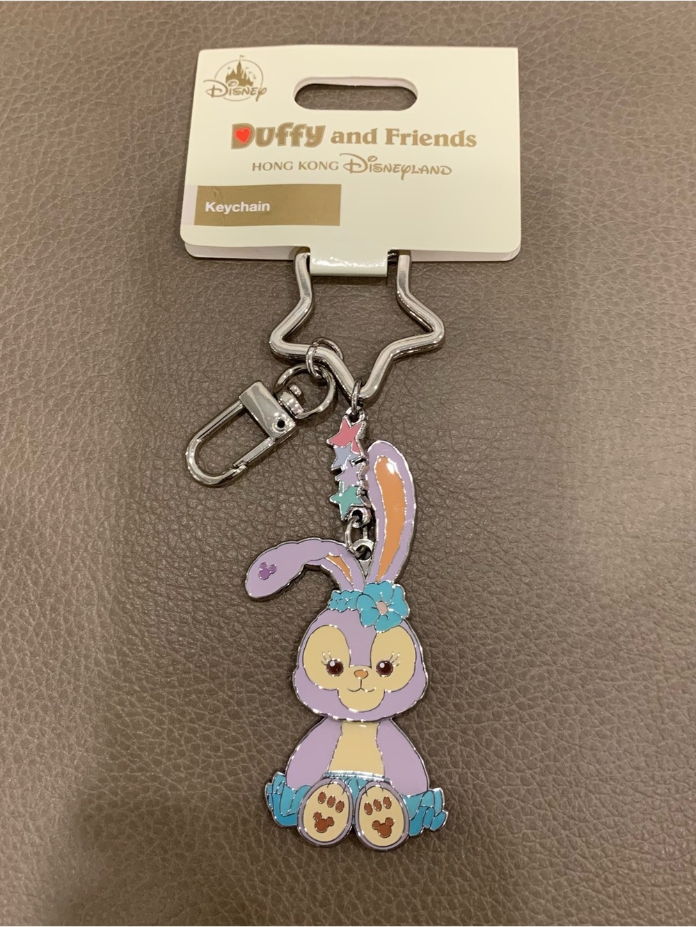 BNWT Hong Kong Disneyland Duffy and Friends StellaLou Metal Keychain